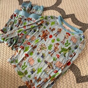 Little Sleepies OG Toy Story 4T long sleeve set